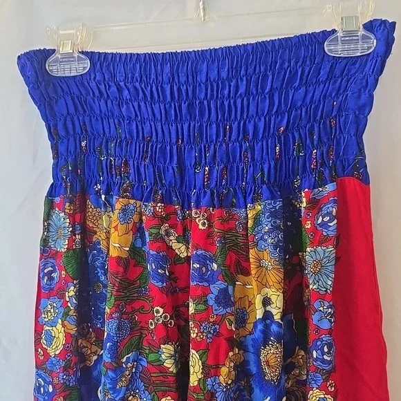 Kathmandu Imports Patchwork Pants Boho Peasant Hippie Festival Standard Size - Picture 6 of 16